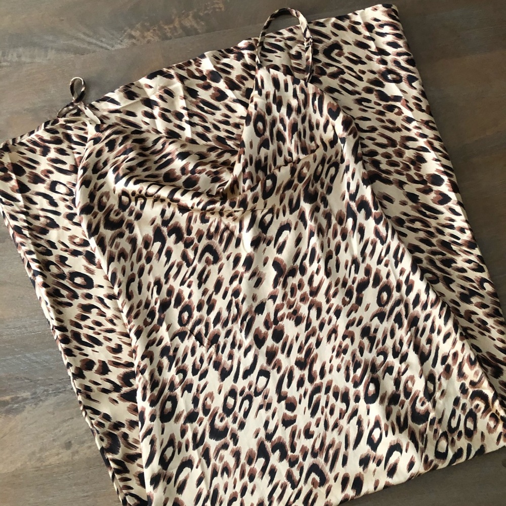 ❌SOLD ❌ Paper Heart Leopard Print Slip Dreas - Picture 7 of 8